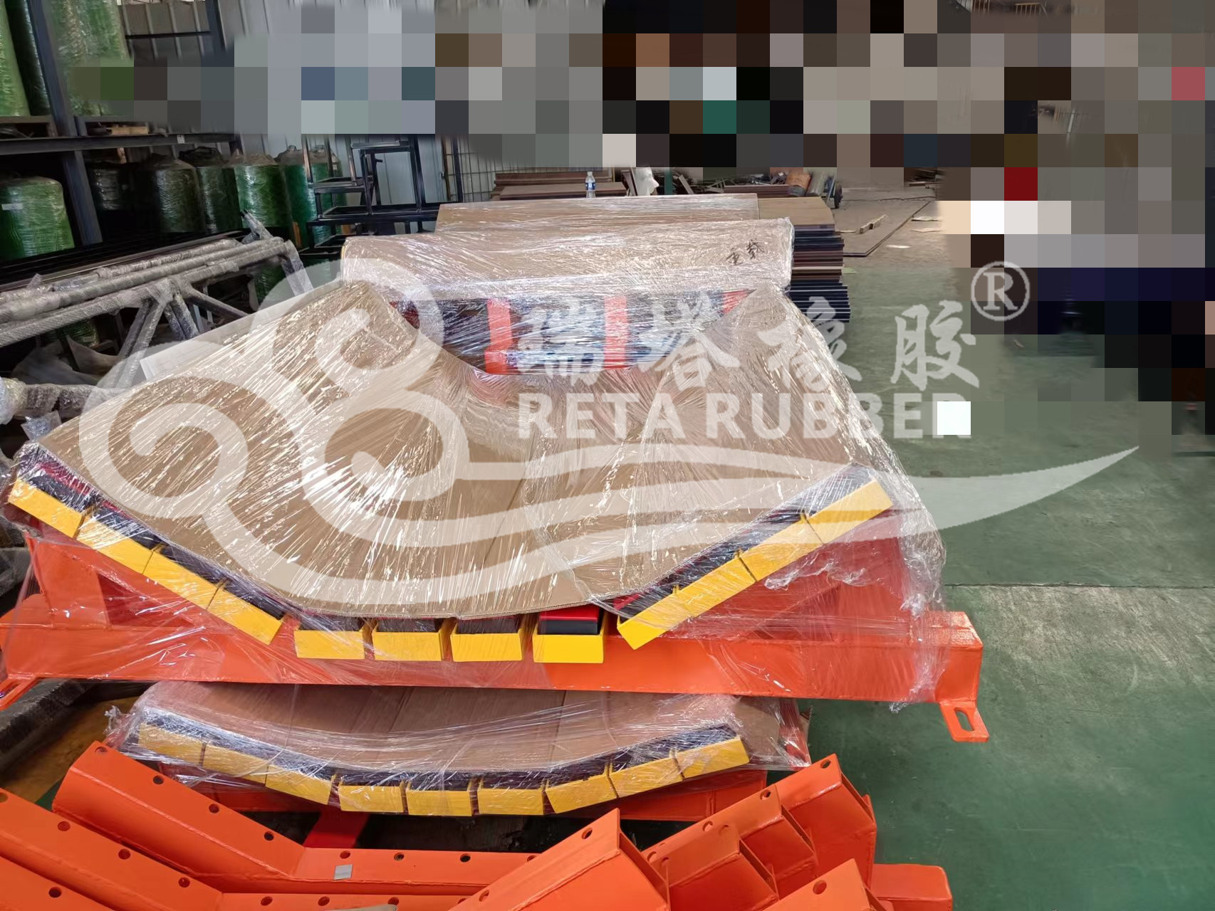 山西客戶(hù)訂購(gòu)高分子耐磨緩沖床發(fā)貨