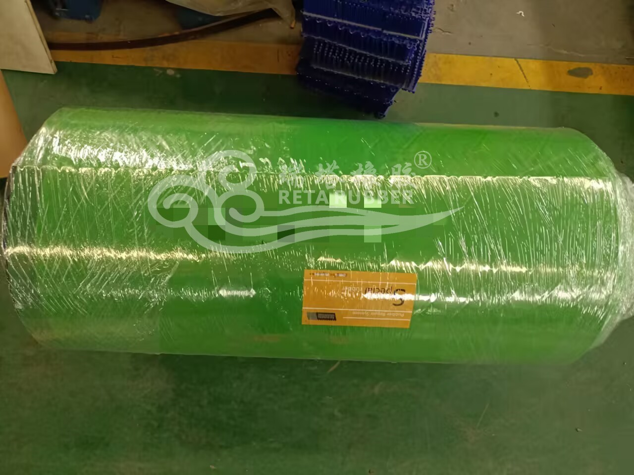 山西客戶(hù)定購(gòu)滾筒包膠膠板發(fā)貨